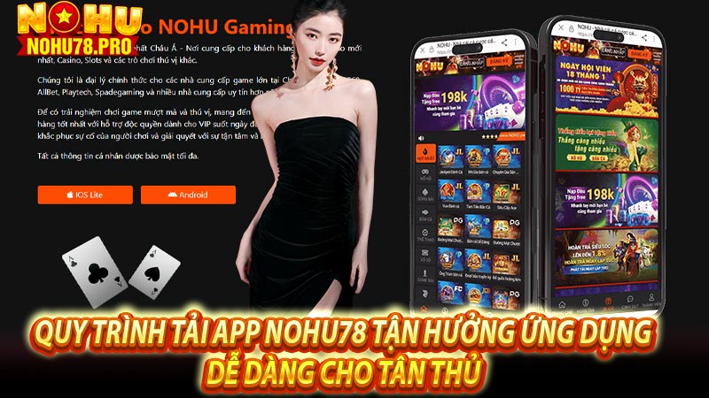 Quy trình tải app Nohu78 tận hưởng ứng dụng dễ dàng cho tân thủ